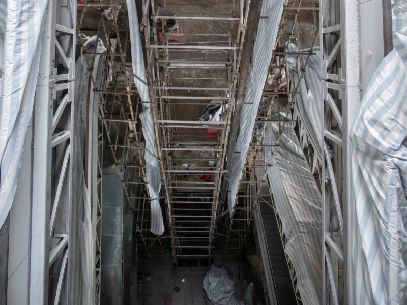 פיגום לפיר מעלית